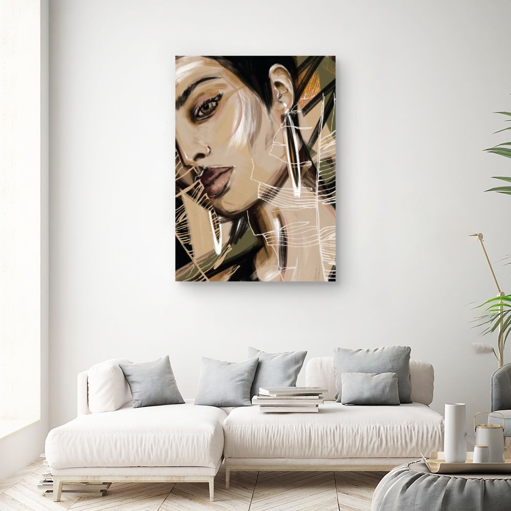 Tableau Portrait moderne élégant