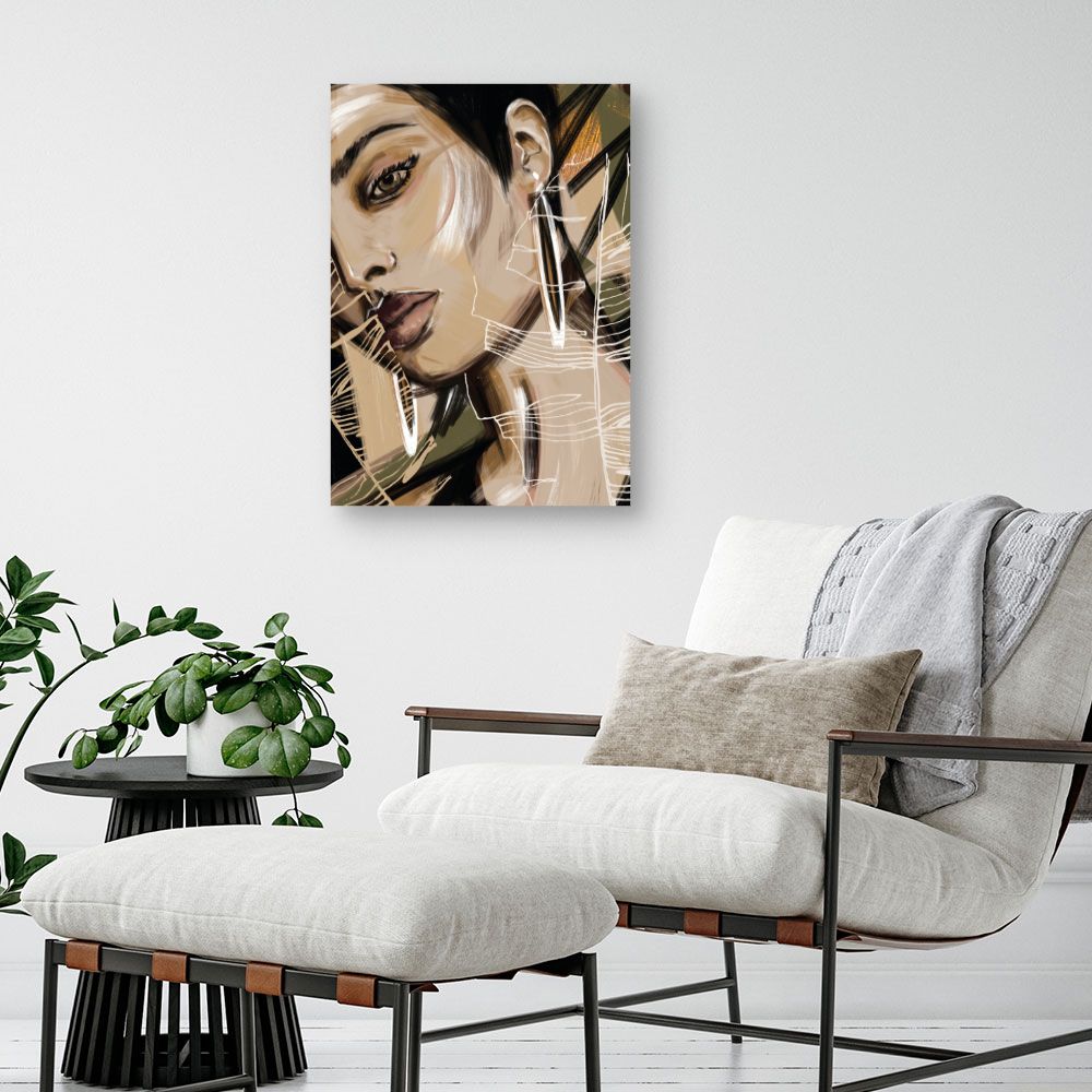 Tableau Portrait moderne élégant