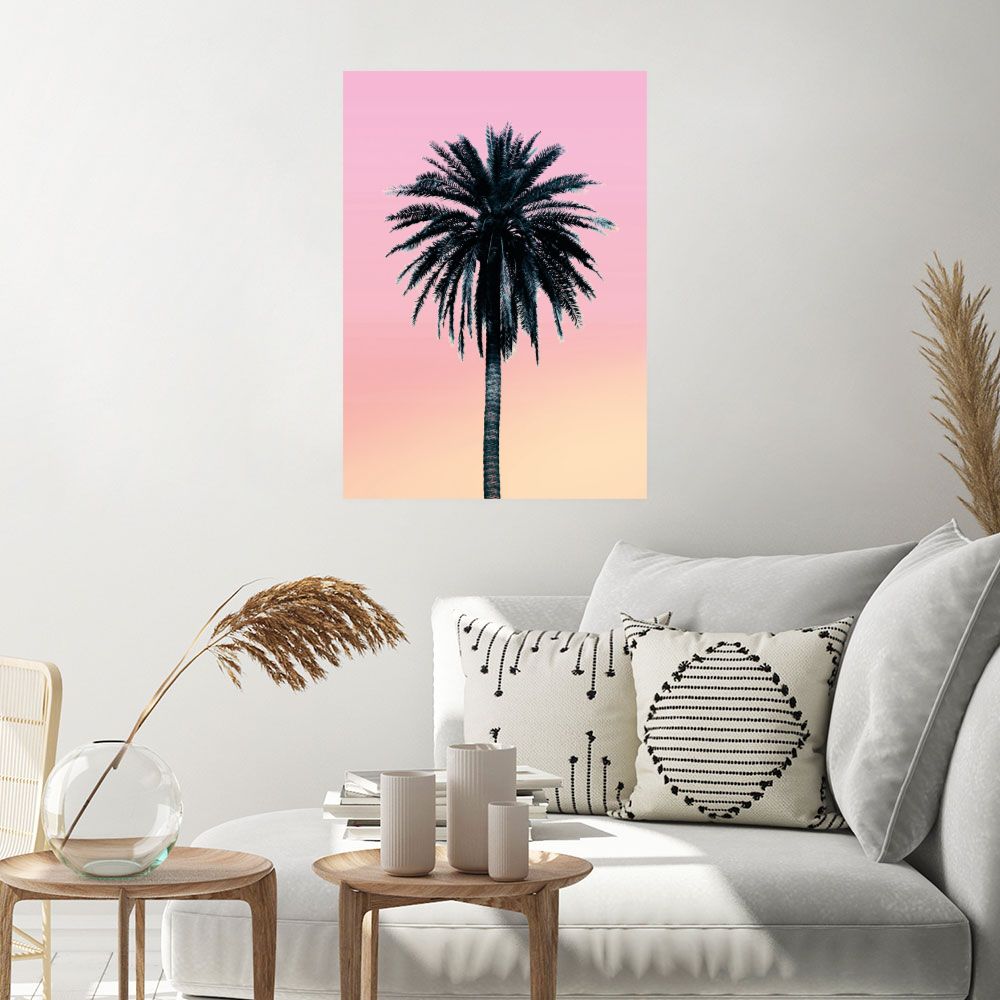 Affiche Palmier exotique