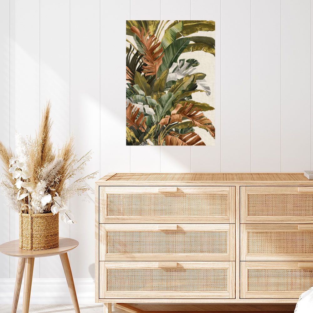 Affiche Feuillage tropical luxuriant