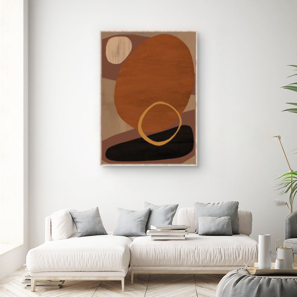 Tableau Formes abstraites harmonieuses