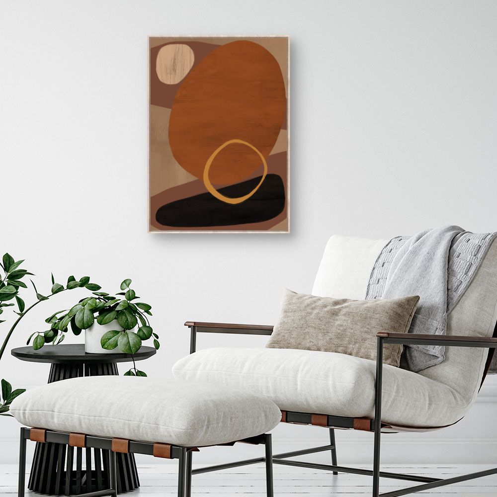 Tableau Formes abstraites harmonieuses