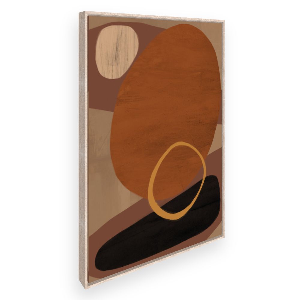 Toile Formes abstraites harmonieuses