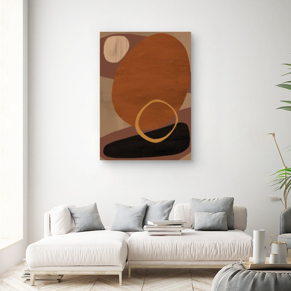 Tableau Formes abstraites harmonieuses