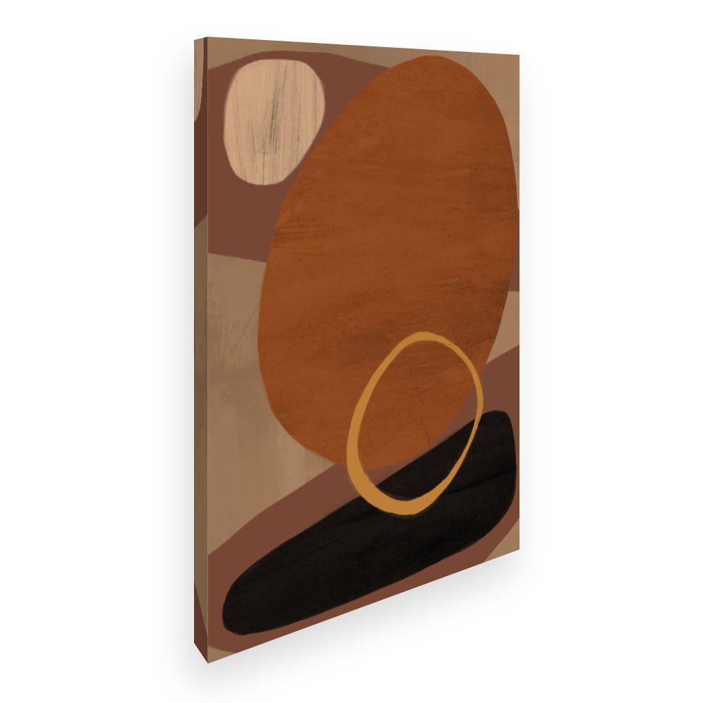 Toile Formes abstraites harmonieuses