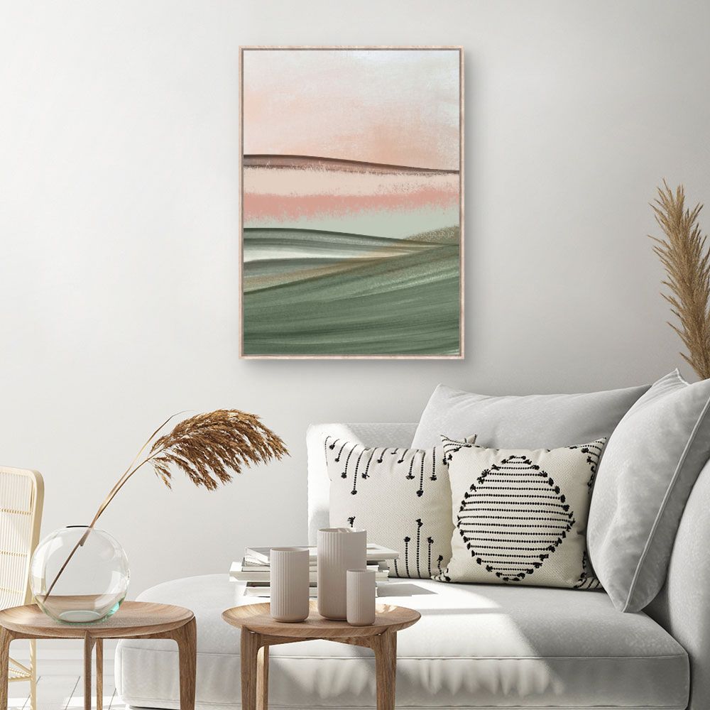 Tableau Paysage pastel apaisant