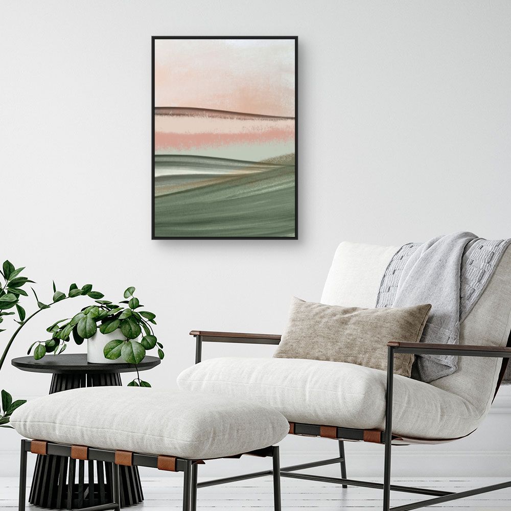 Tableau Paysage pastel apaisant