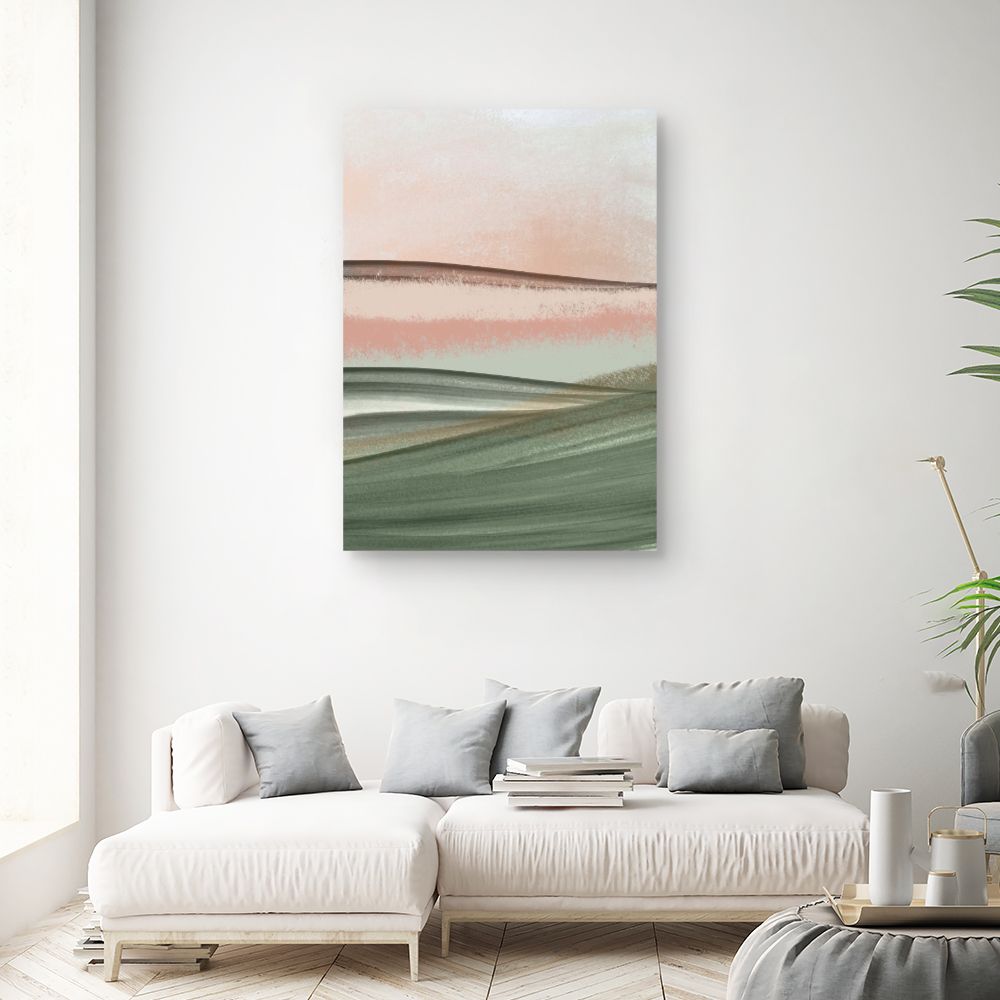 Tableau Paysage pastel apaisant