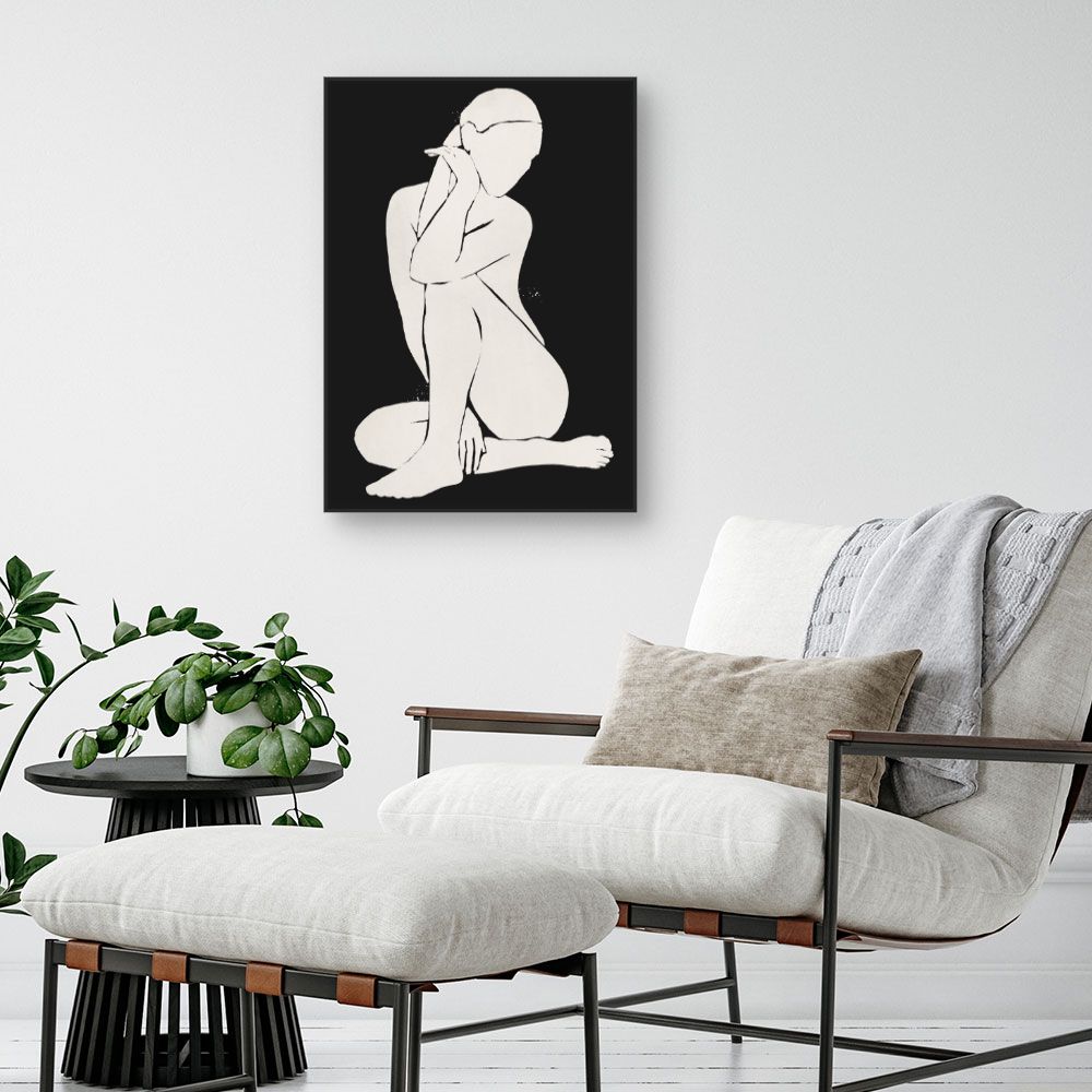 Tableau Silhouette élégante