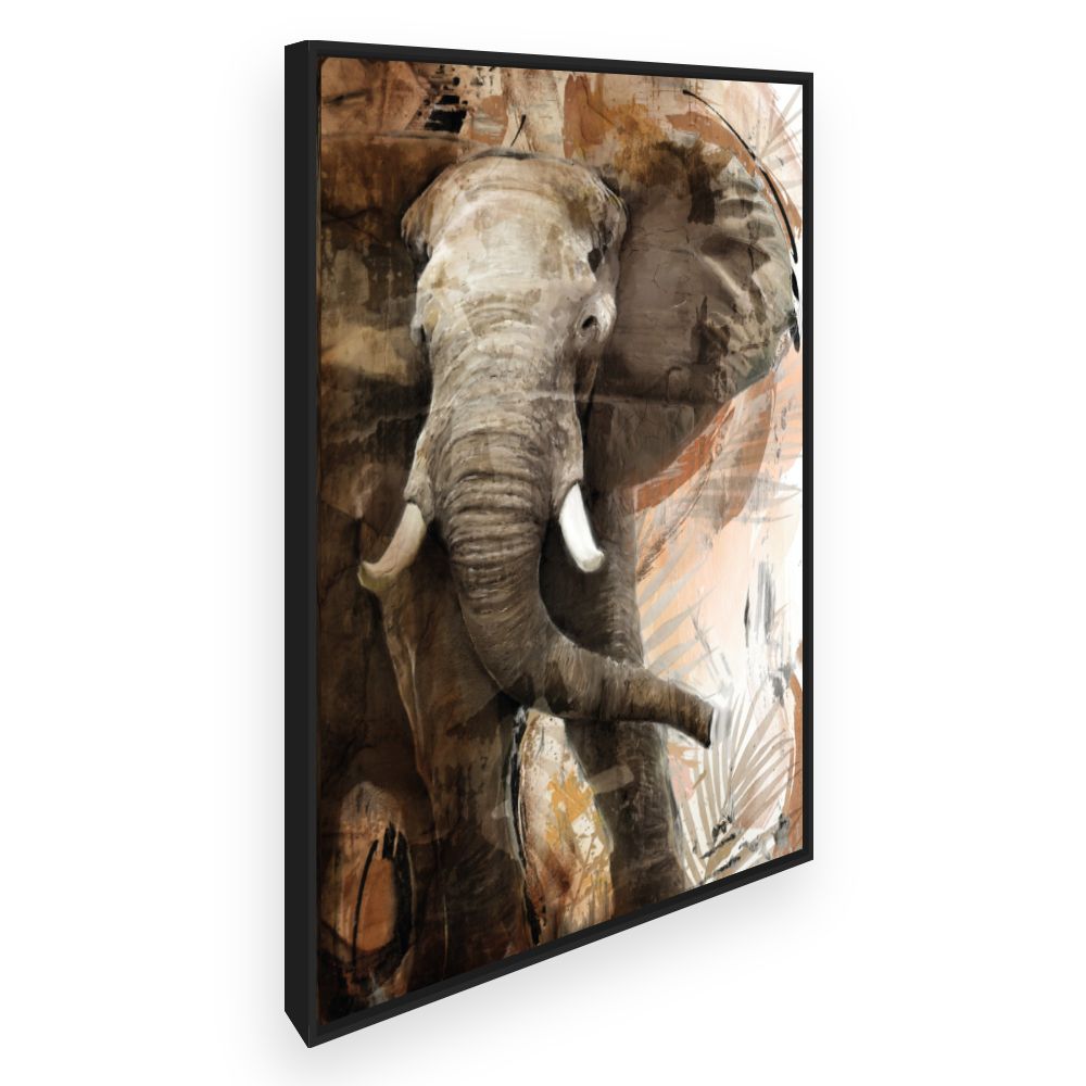 Toile Éléphant majestueux