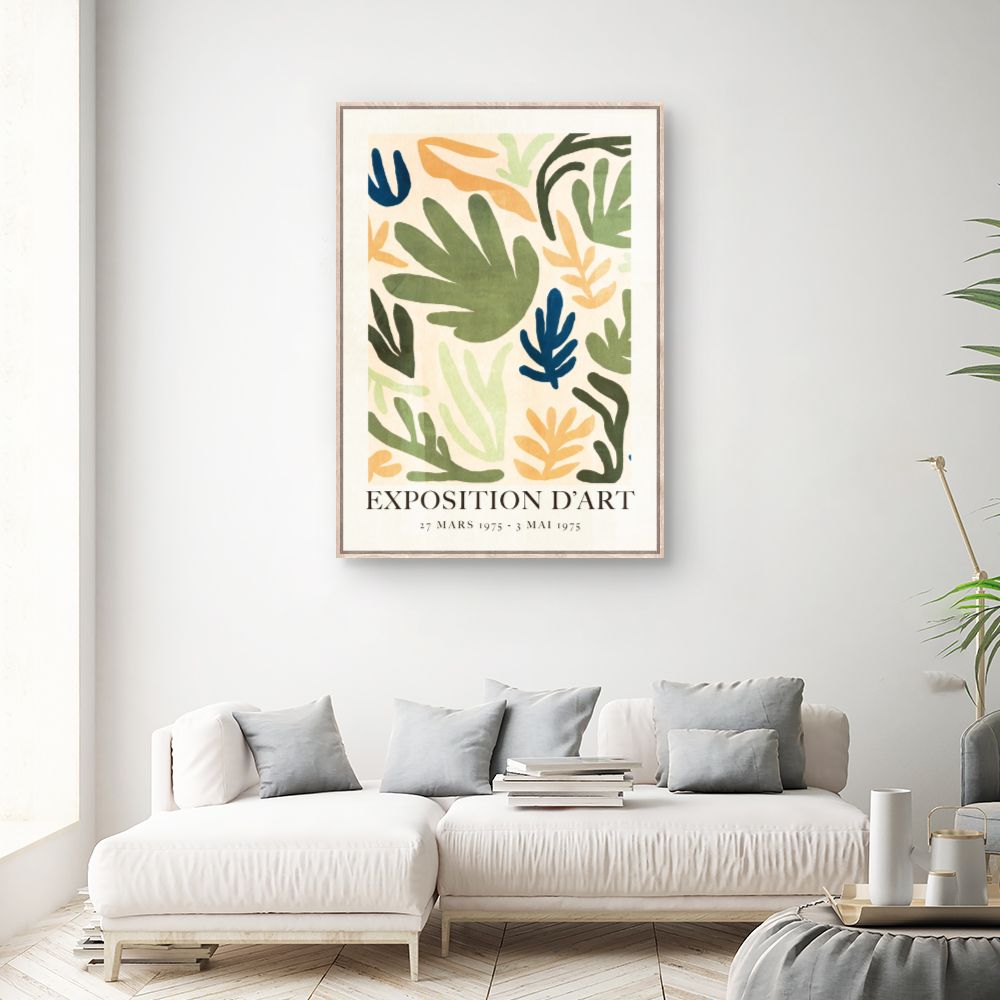 Tableau Feuilles artistiques