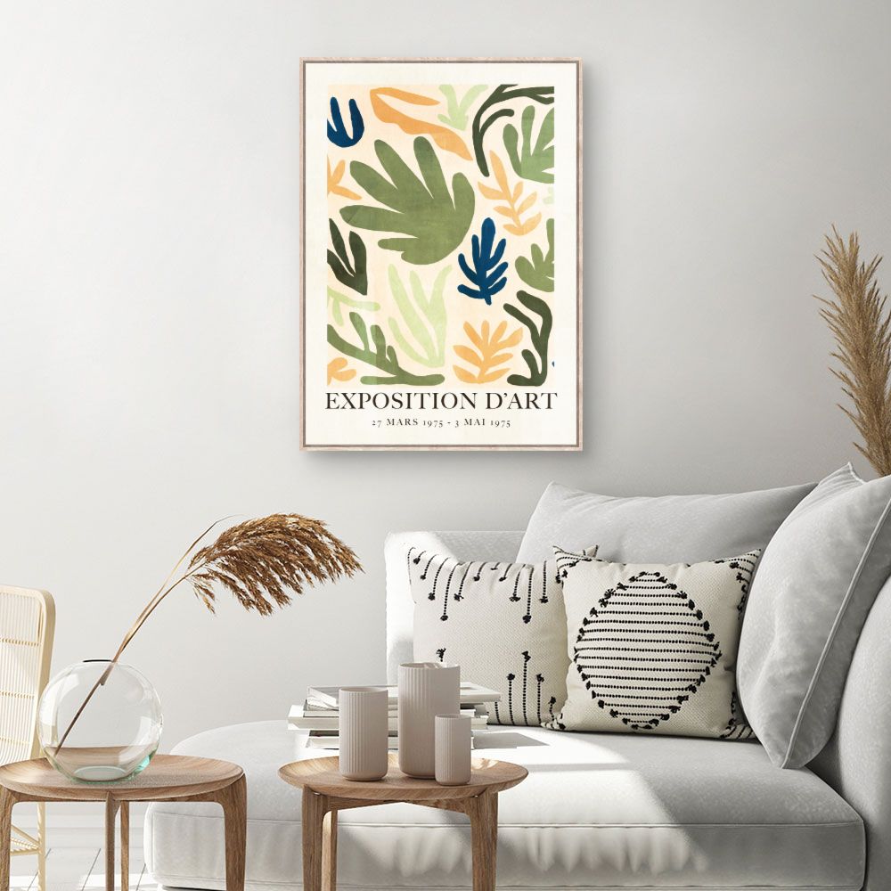 Tableau Feuilles artistiques