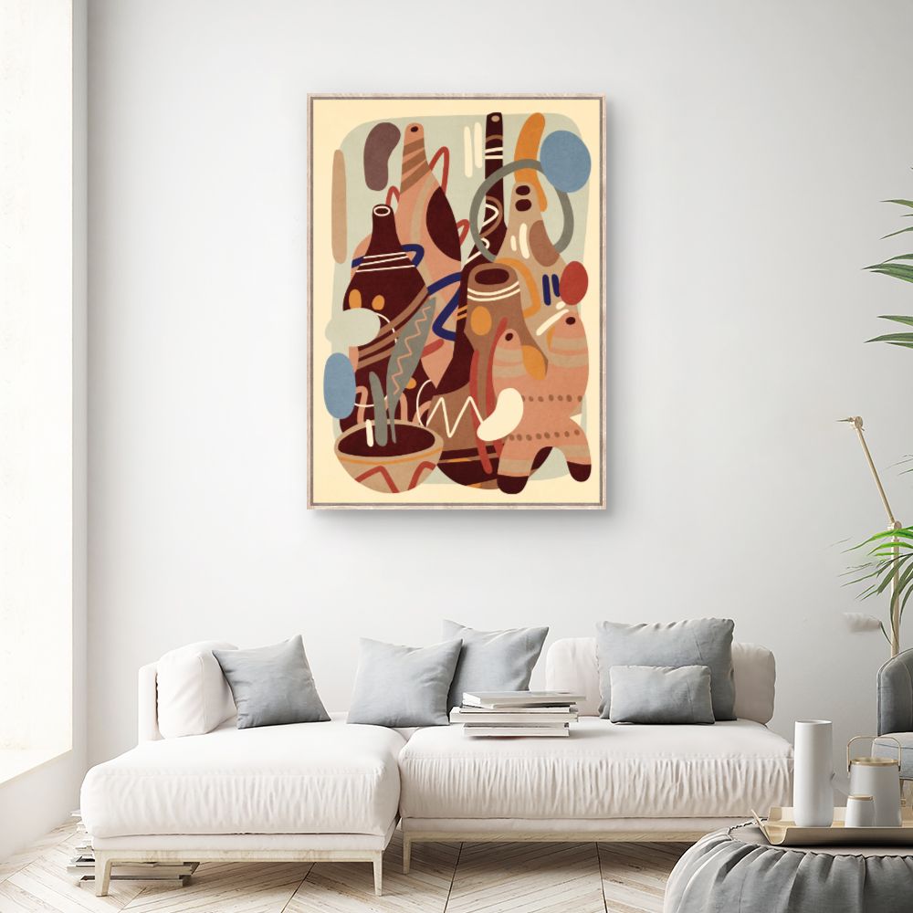 Tableau Abstractions tribales