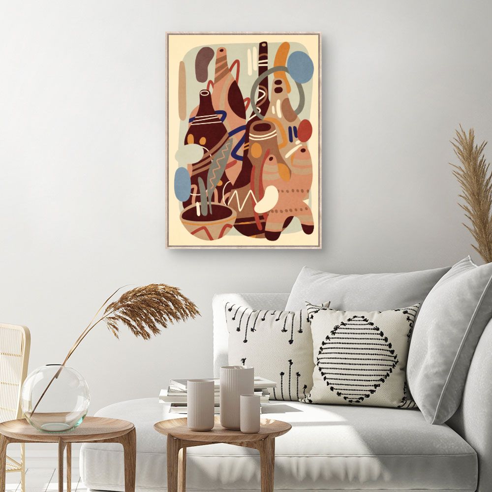 Tableau Abstractions tribales