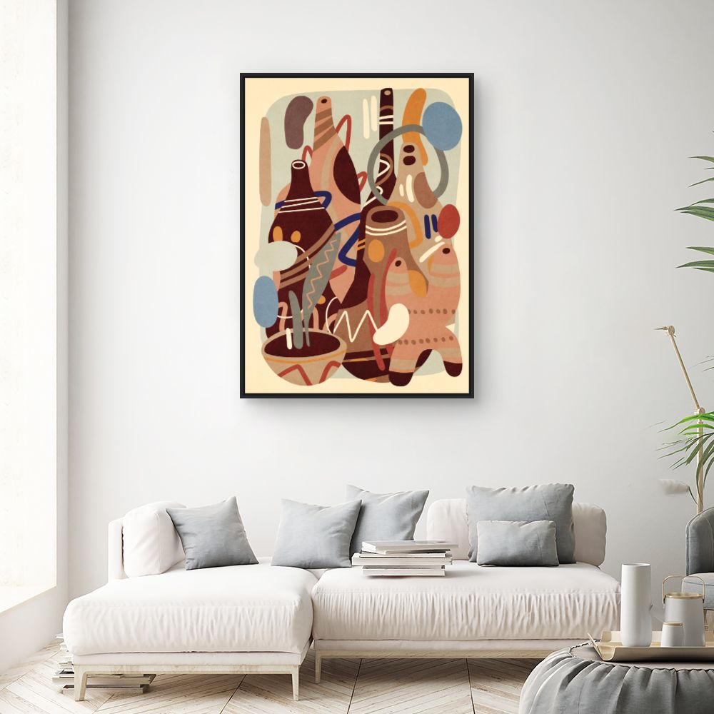 Tableau Abstractions tribales