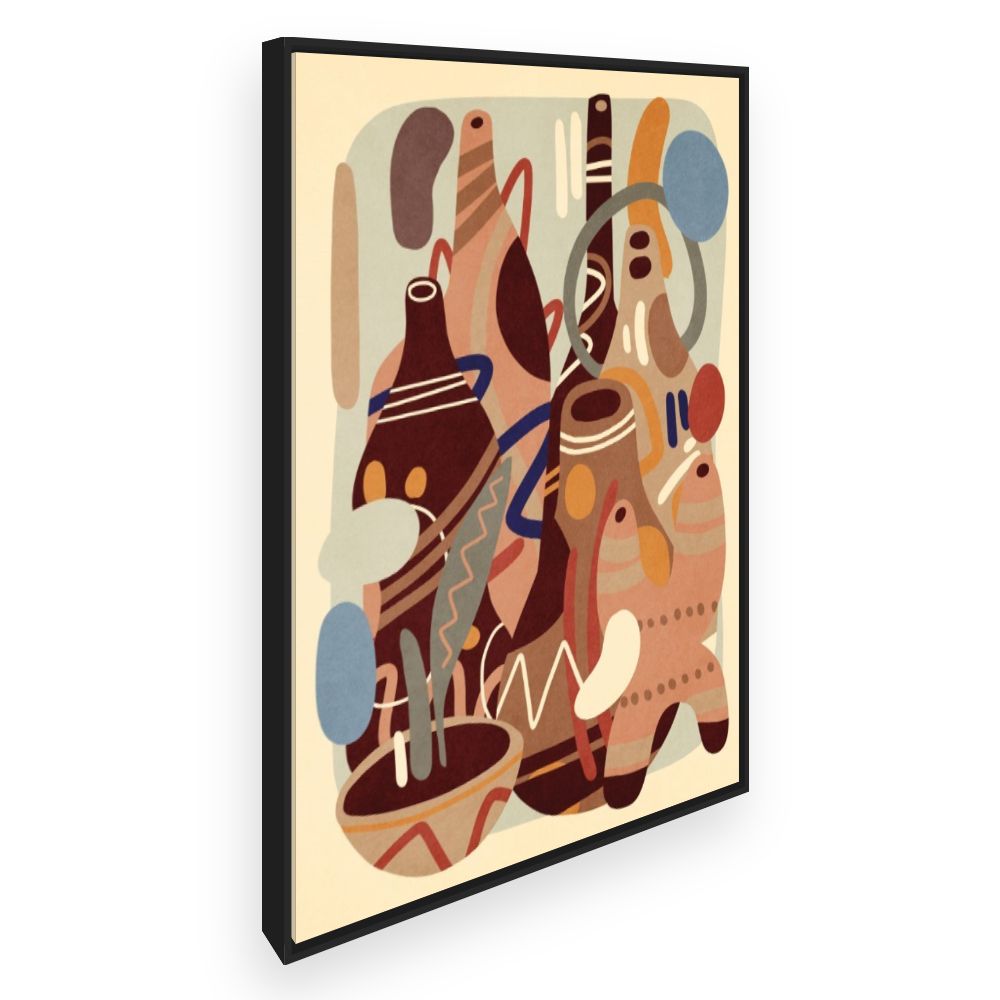 Toile Abstractions tribales