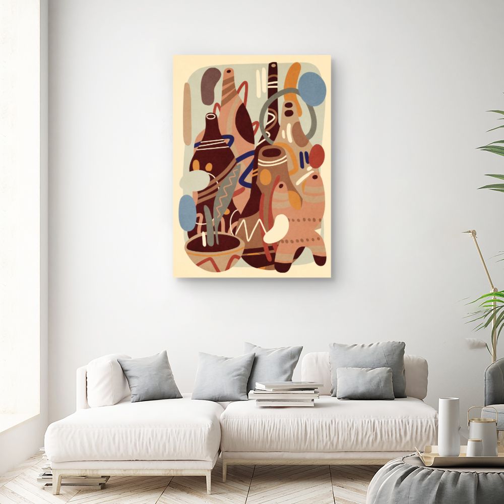 Tableau Abstractions tribales