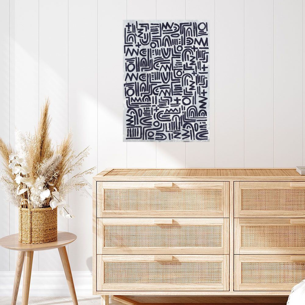 Affiche Symbole mystique moderne