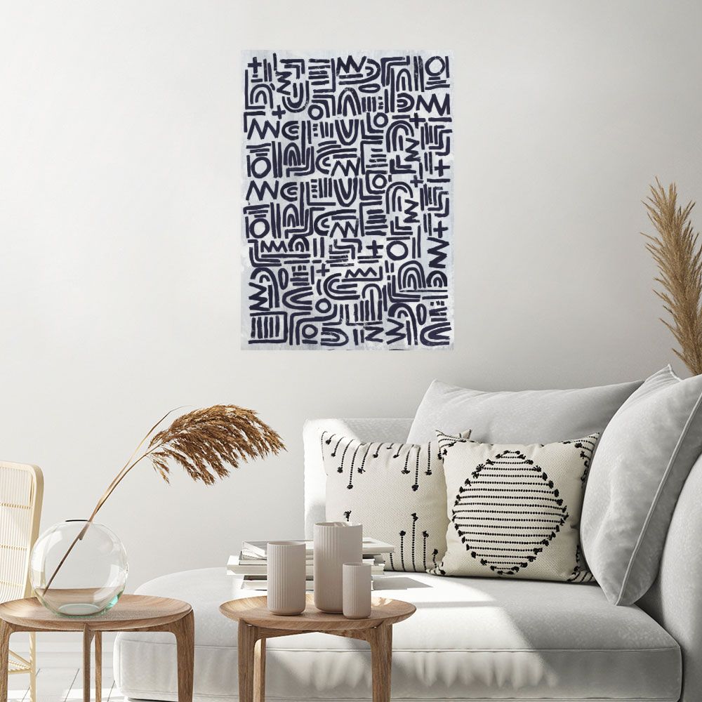 Affiche Symbole mystique moderne