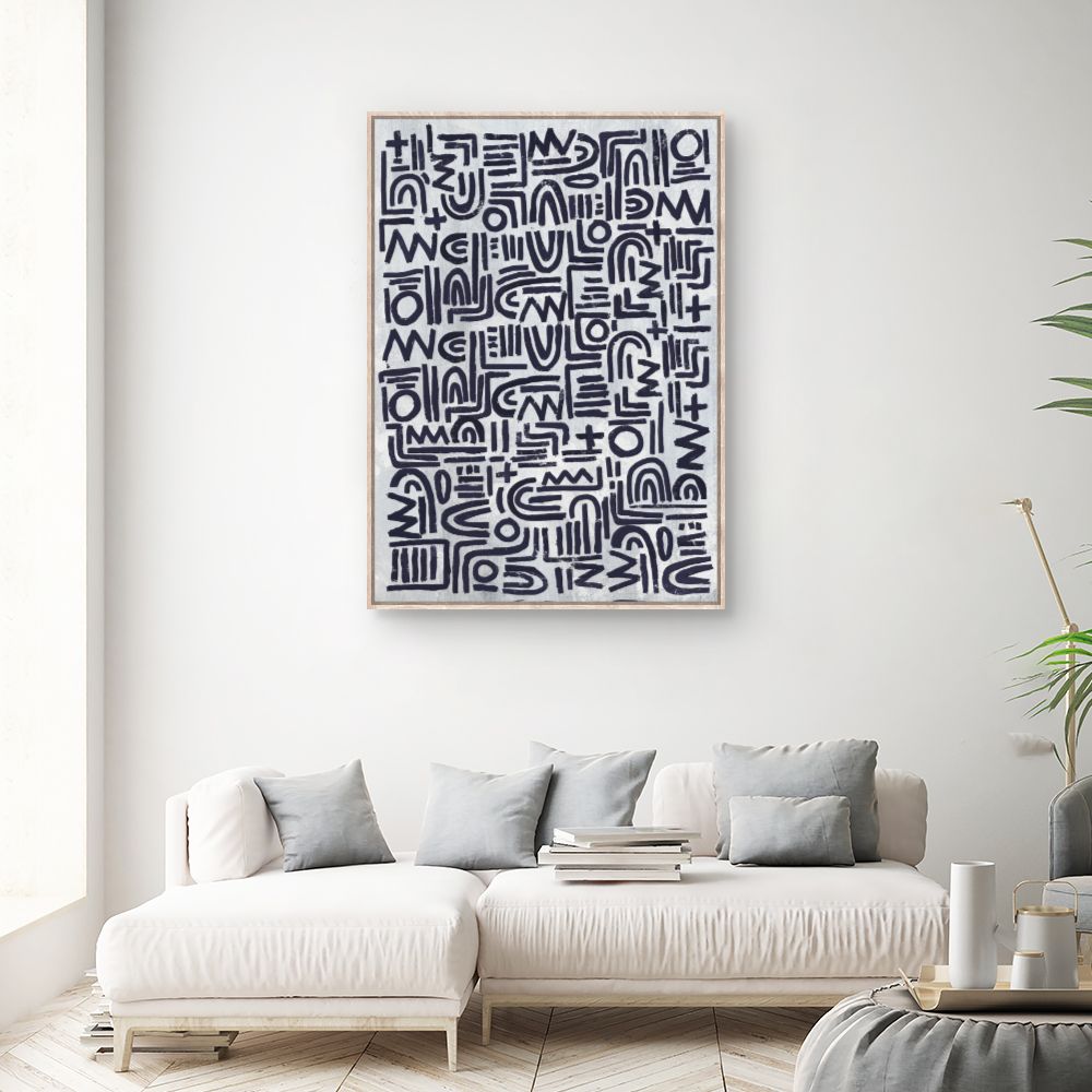 Tableau Symboles abstraits