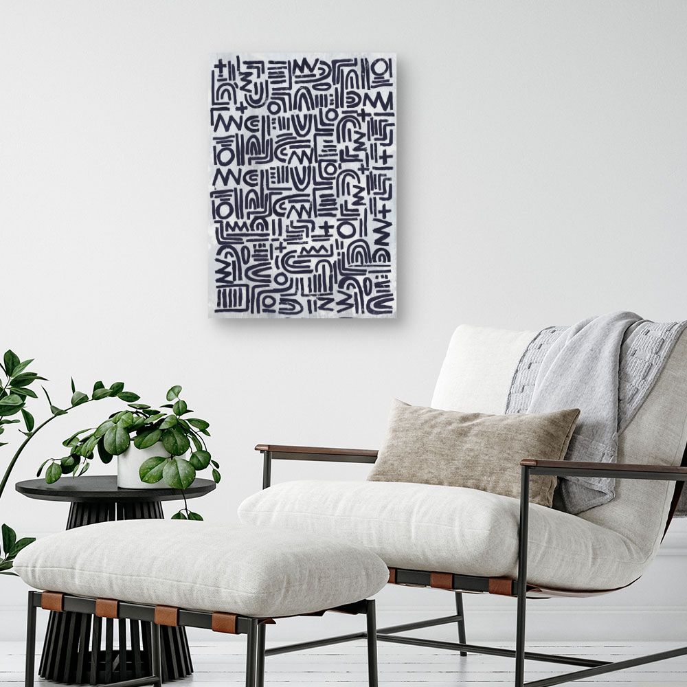 Tableau Symboles abstraits