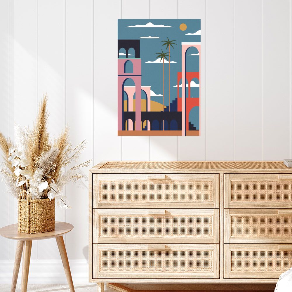 Affiche Arches exotiques