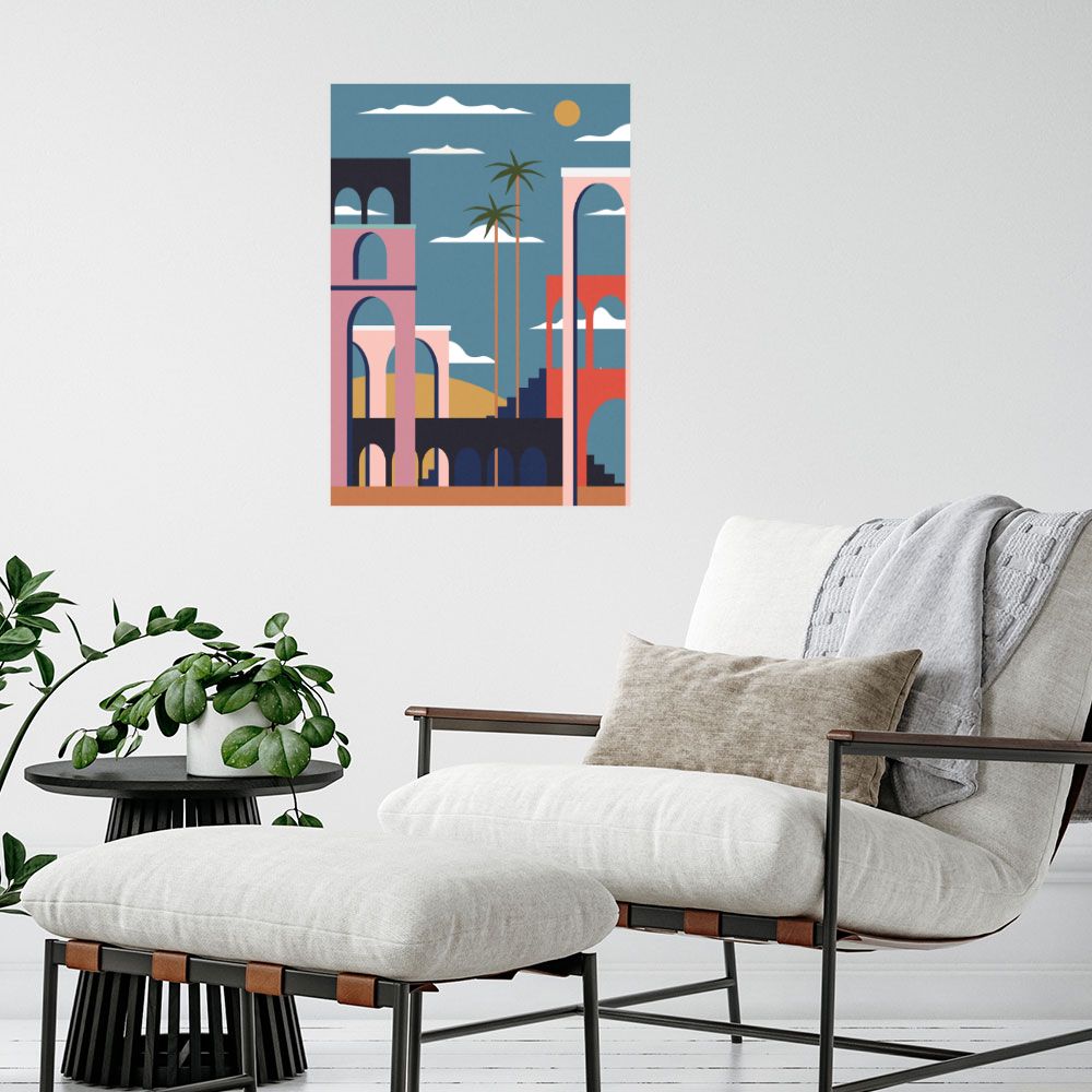 Affiche Arches exotiques