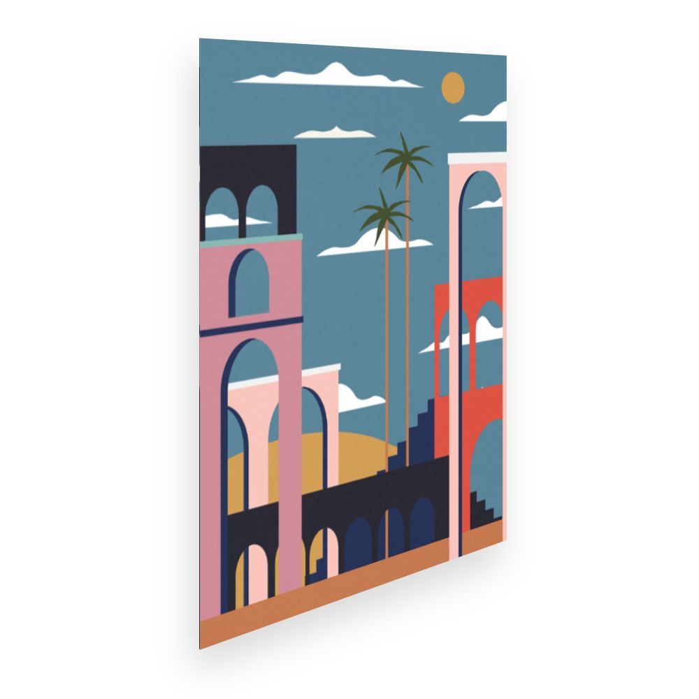 Affiche Arches exotiques