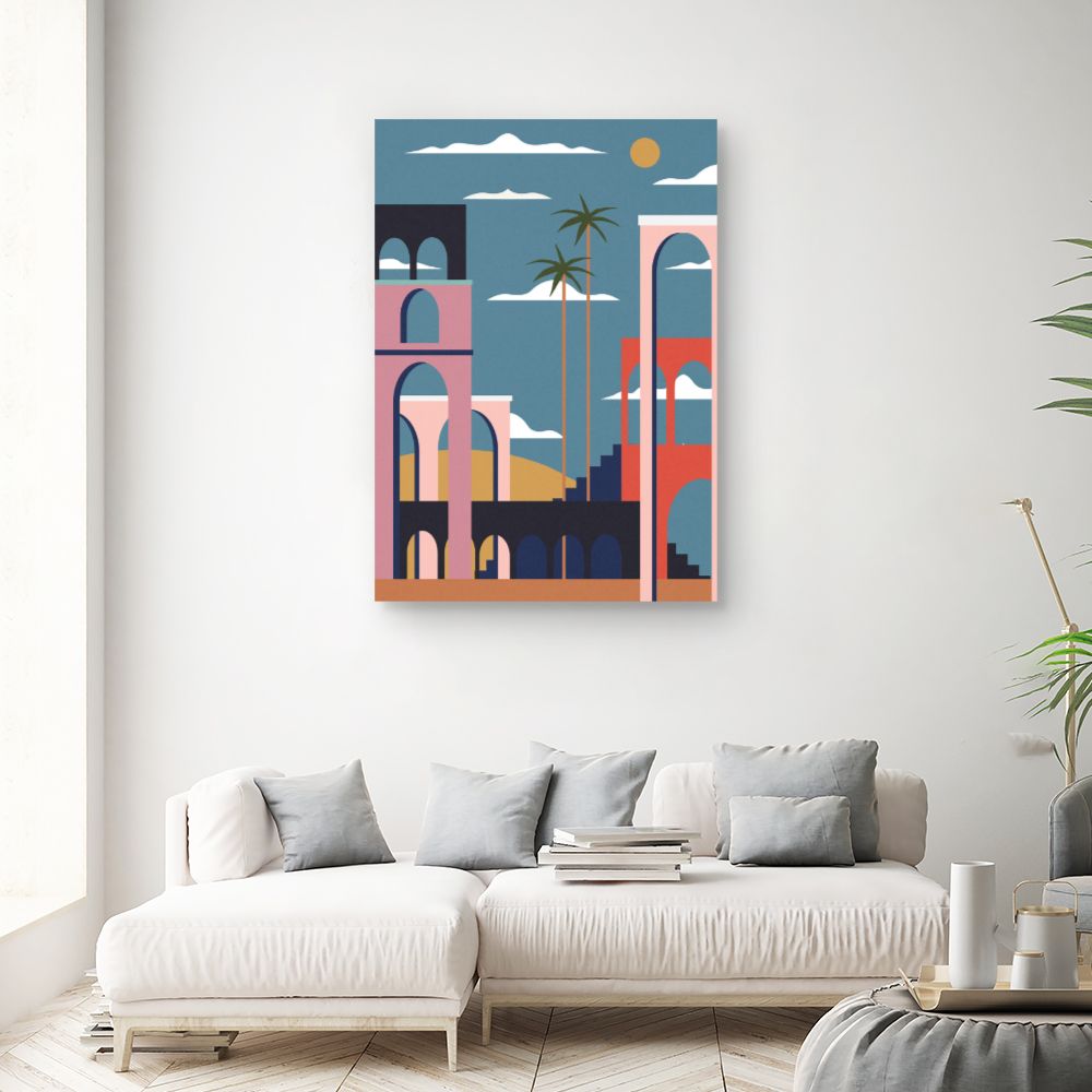 Tableau Paysage architectural moderne