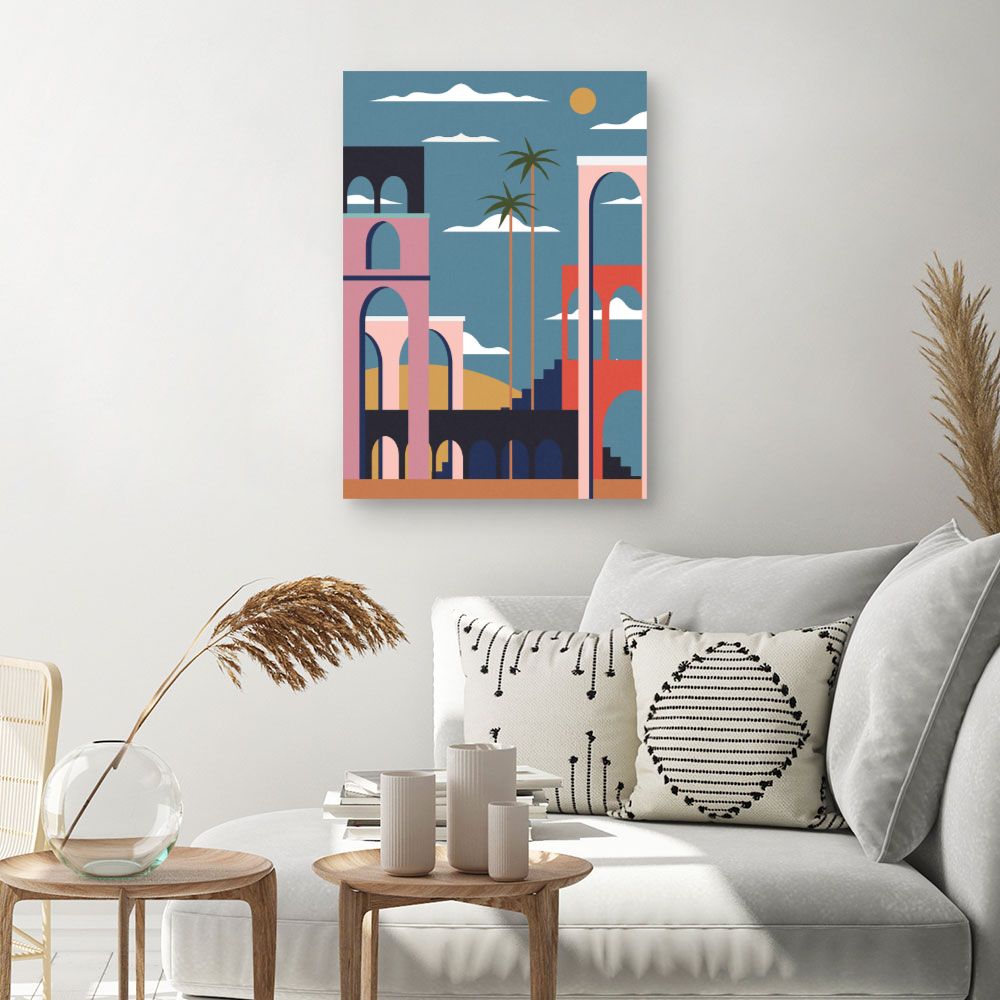 Tableau Paysage architectural moderne