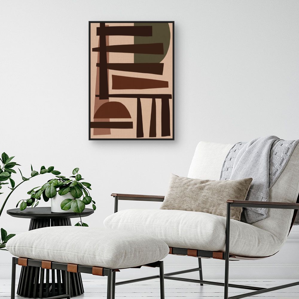 Tableau Formes abstraites modernes