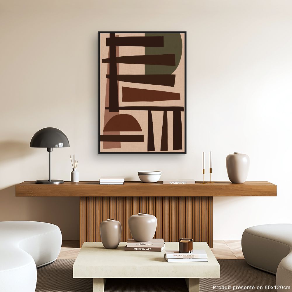 Tableau Formes abstraites modernes