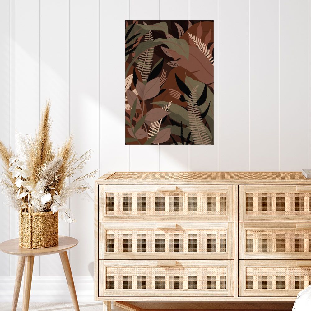 Affiche Forêt luxuriante