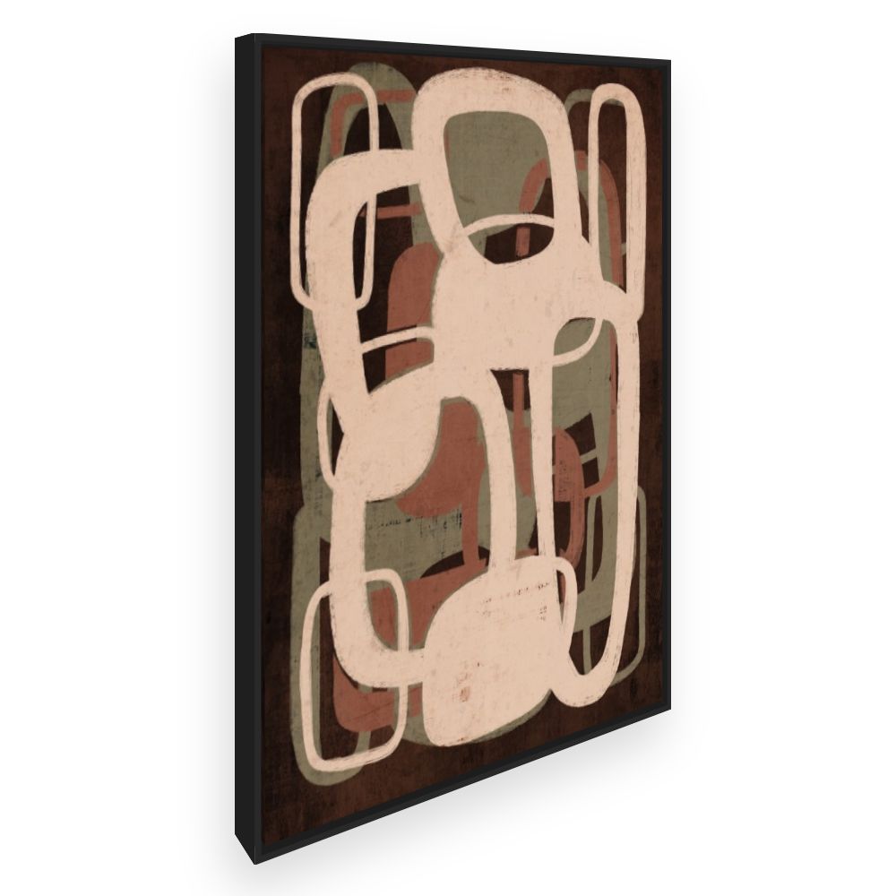 Toile Formes abstraites dynamiques