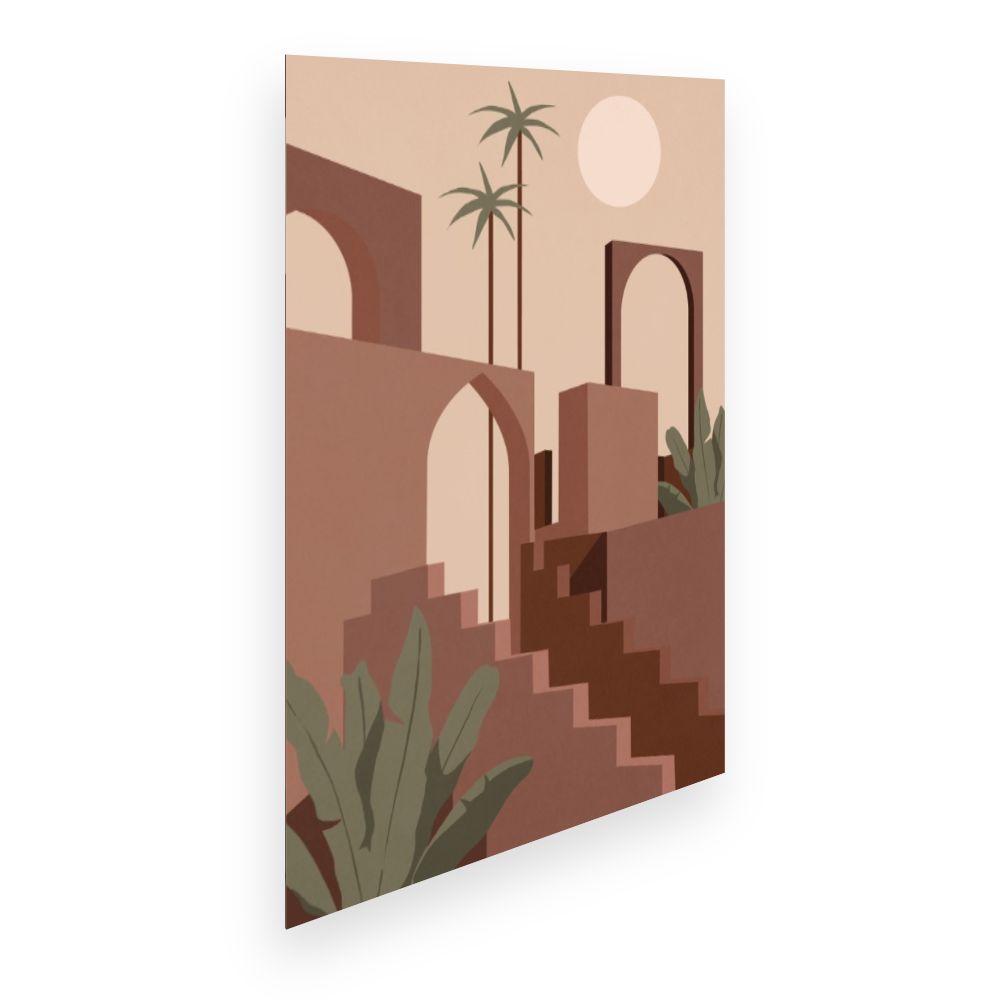 Affiche Architecture exotique