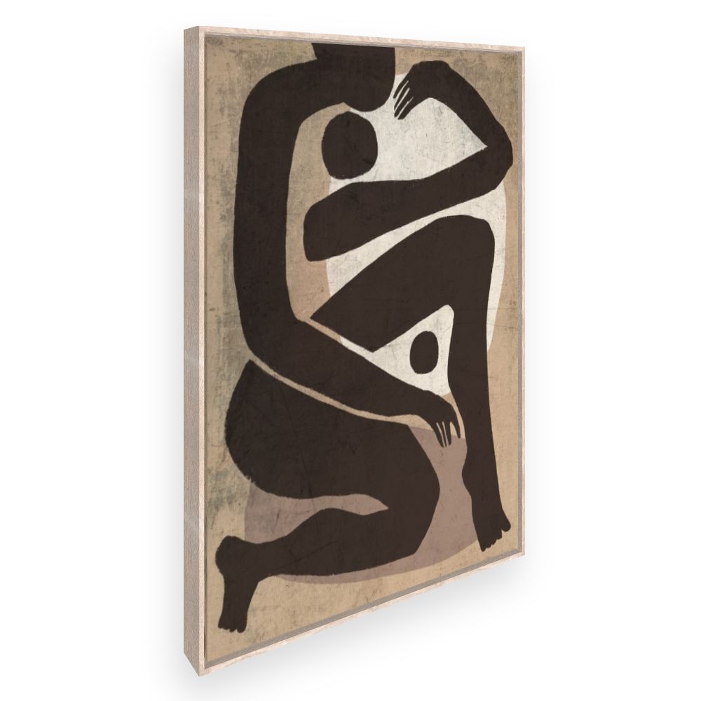 Toile Formes humaines abstraites