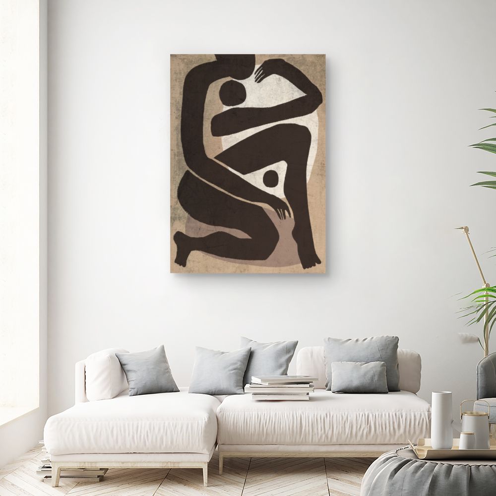 Tableau Formes humaines abstraites