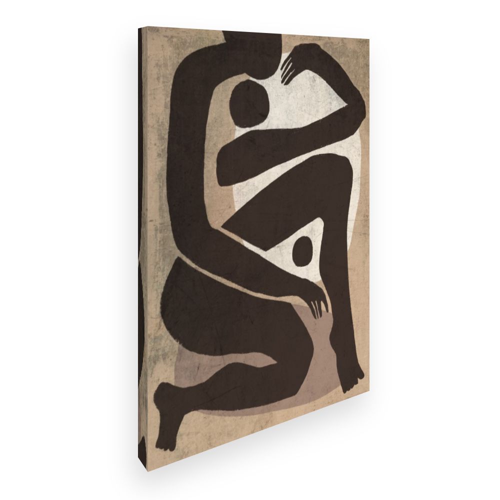 Toile Formes humaines abstraites