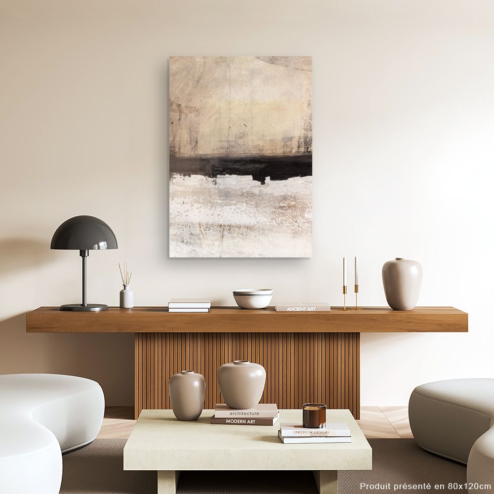 Tableau Paysage abstrait apaisant