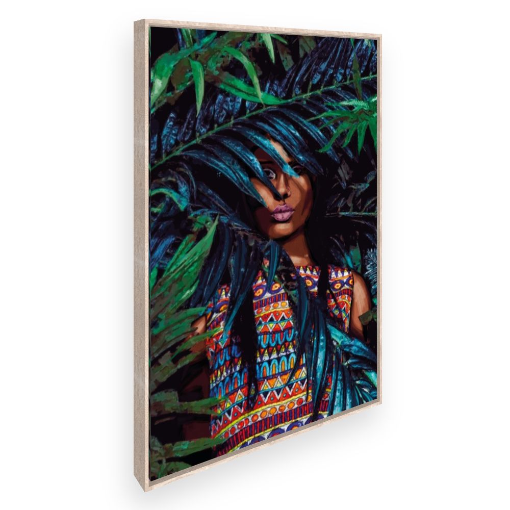 Toile Jungle exotique