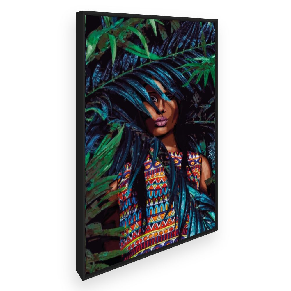 Toile Jungle exotique