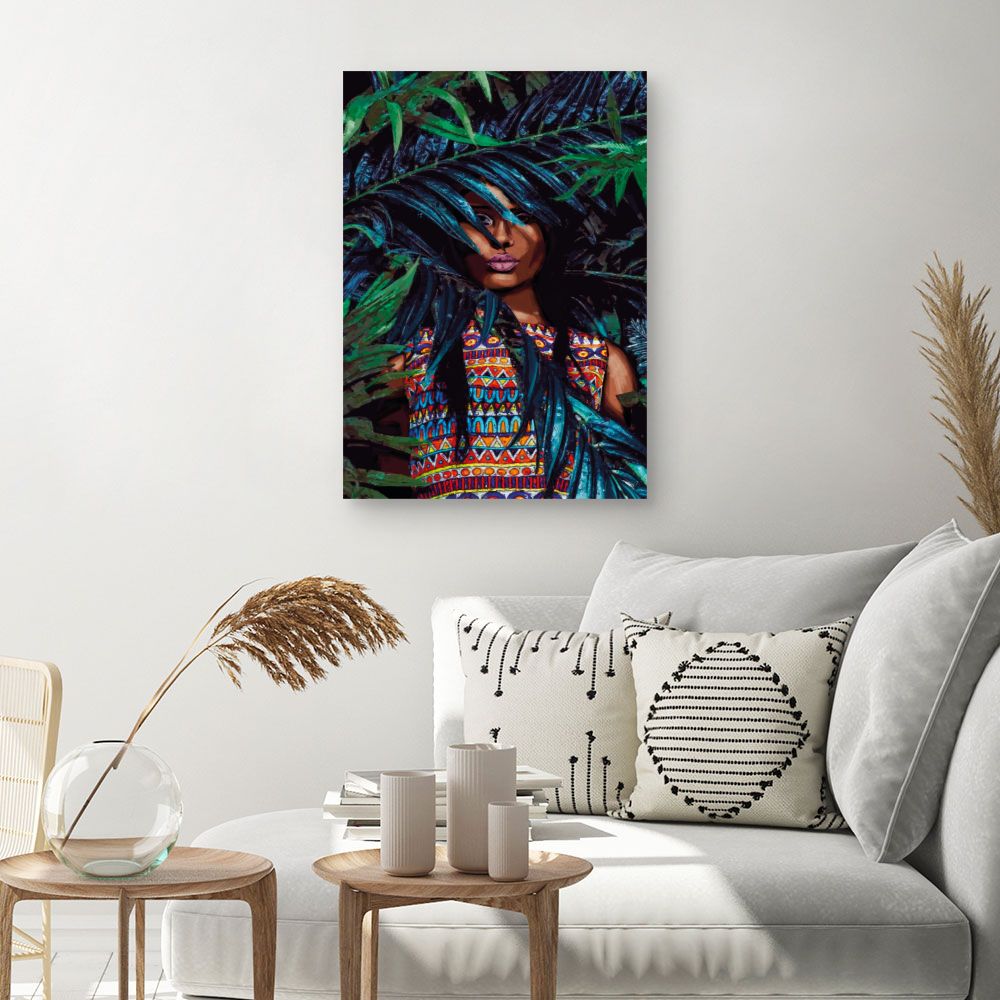 Tableau Jungle exotique