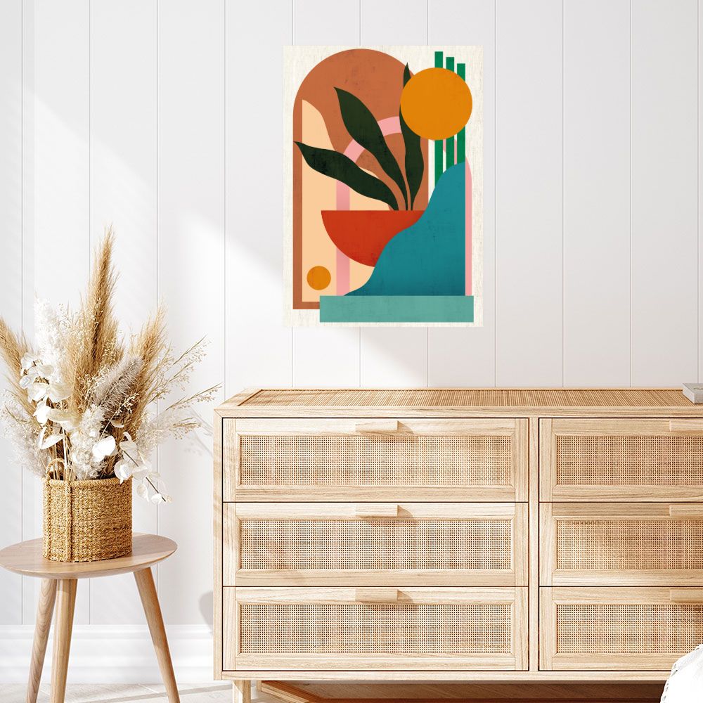 Affiche Formes géométriques modernes