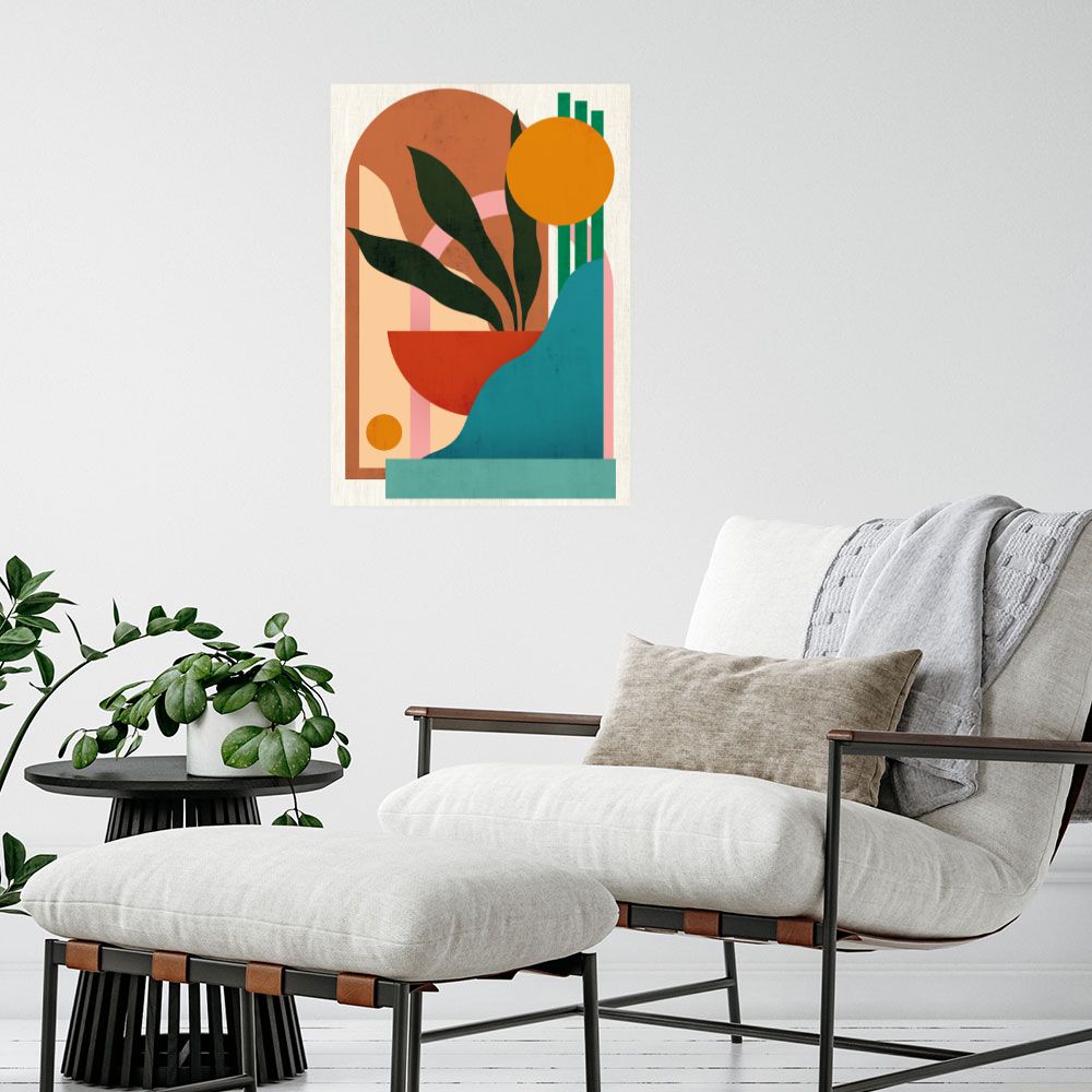 Affiche Formes géométriques modernes