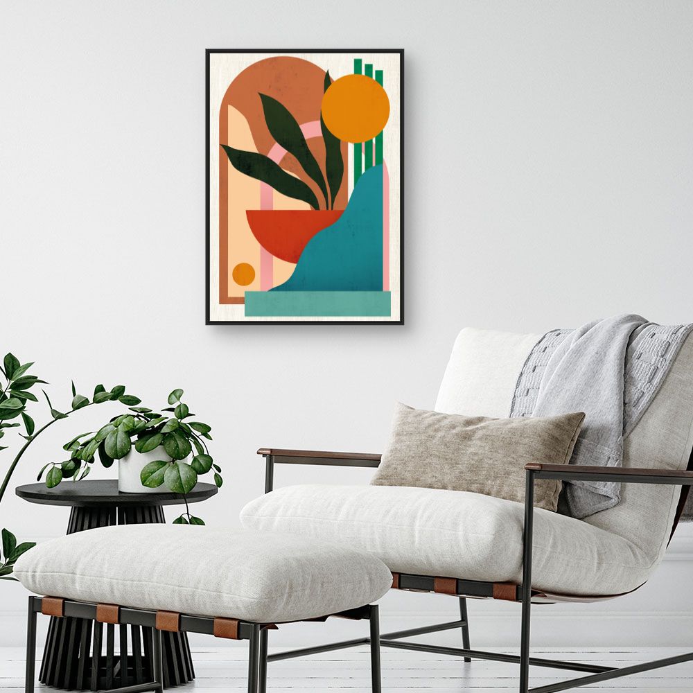 Tableau Abstrait moderne vibrant