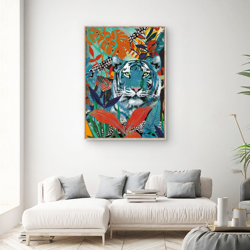 Tableau Tigre exotique