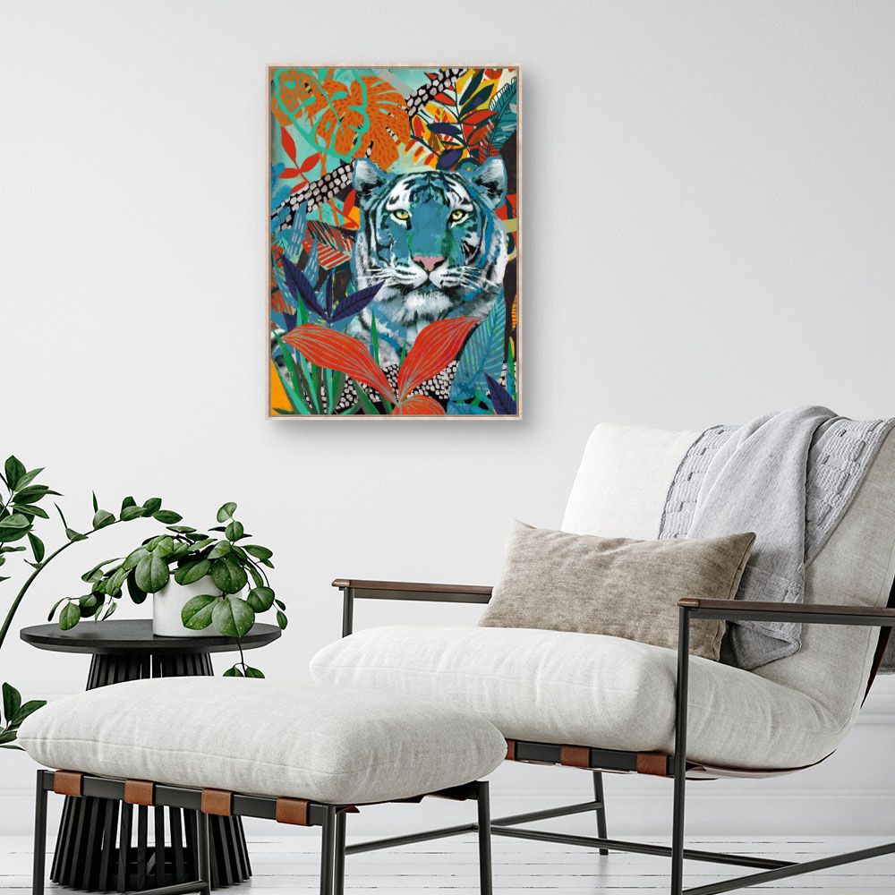 Tableau Tigre exotique