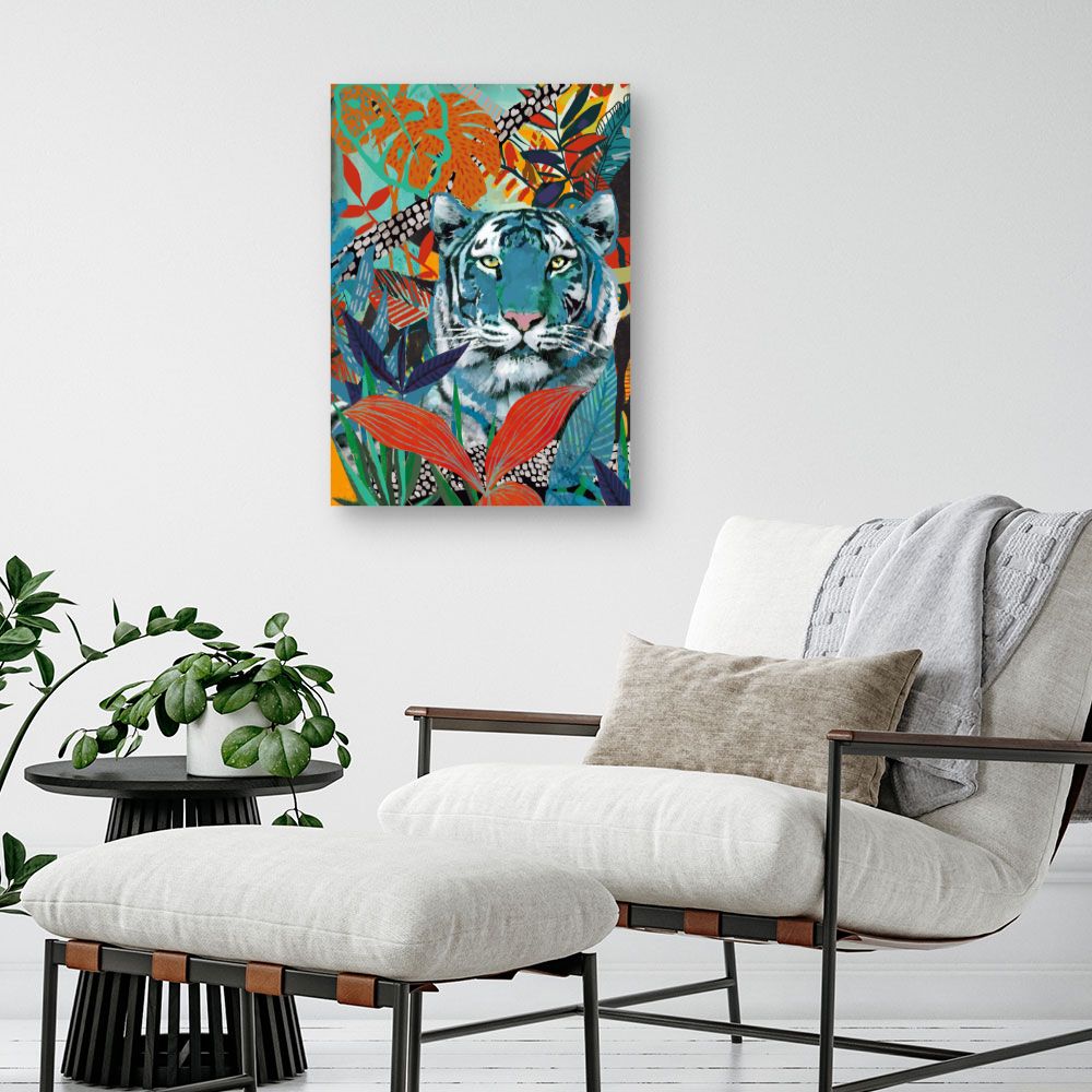 Tableau Tigre exotique