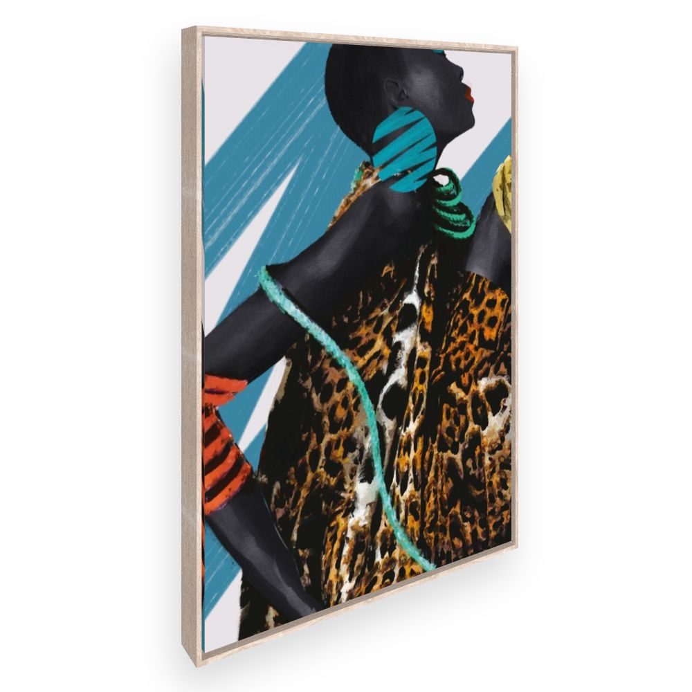 Toile Élégance sauvage