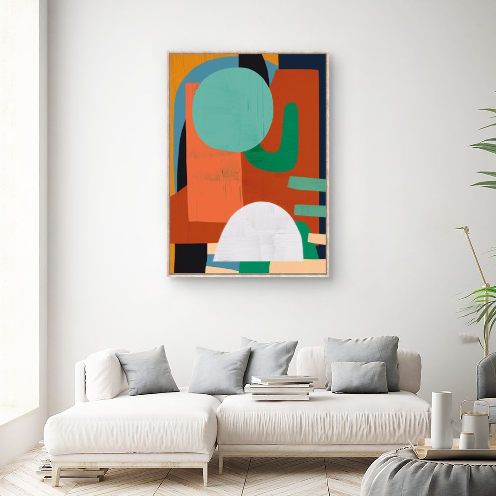 Tableau Art abstrait dynamique